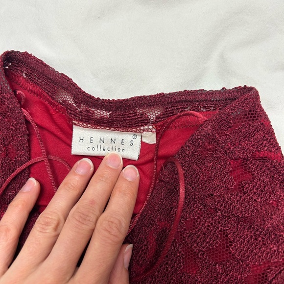 Hennes dress real lace all dress is made of lace , so fabulous! Size Small - Picture 4 of 8